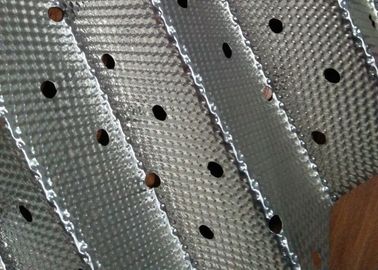 SS316L a structuré la préparation de surface ondulée de emballage de plissement de feuillard