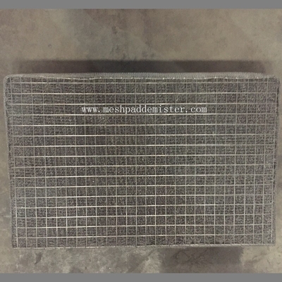 Le rectangle forment corrosion de Mesh Mist Eliminator 400x500mm de fil l'anti