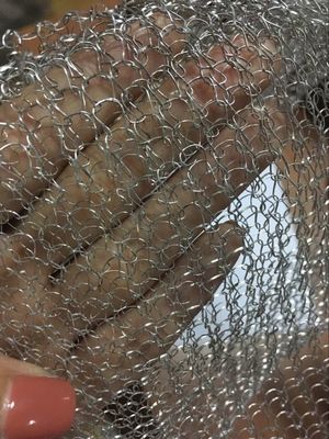 Fil tricoté Mesh For Gas Liquid Filter Mesh Demister de l'acier inoxydable 304