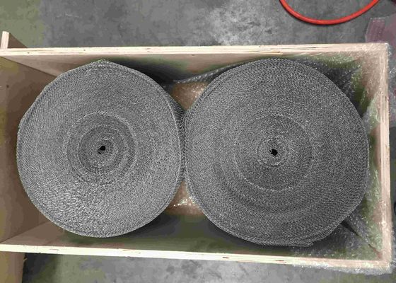 Plaine de largeur de Mesh Roll 300mm de fil tricotée par SS321 pour la fabrication d'antibuée